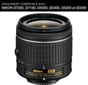 Nikon AF-P DX NIKKOR 18-55mm f/3.5-5.6G SLR Zwart