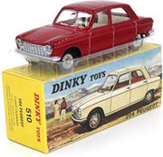 Peugeot 204 darkred metallic 1:43