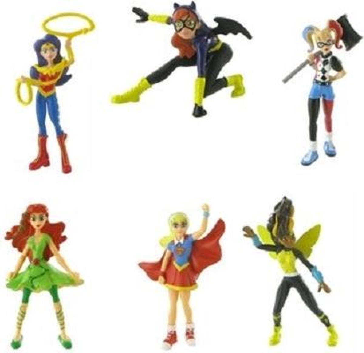 Speelset DC Comics Super Hero girls (ca. 6 cm)