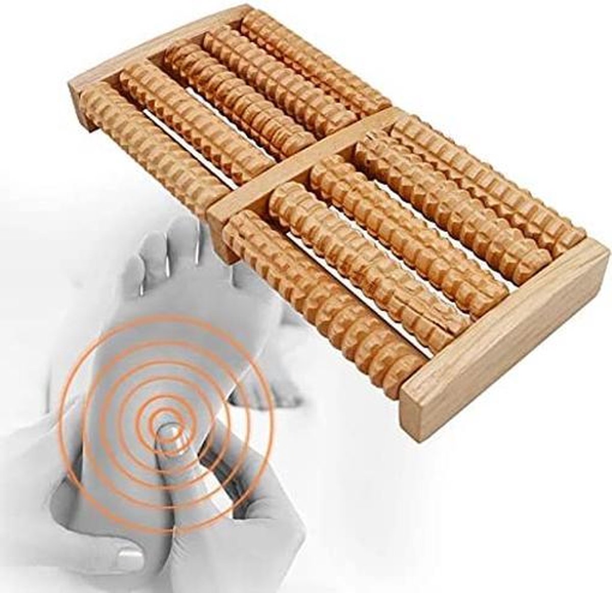 Doodadeals® | Voetmassage Roller | Voetmassage Apparaat Bloedsomloop | Voetmassage Apparaat | Voetmassage Hout | Foot Roller | Voetroller