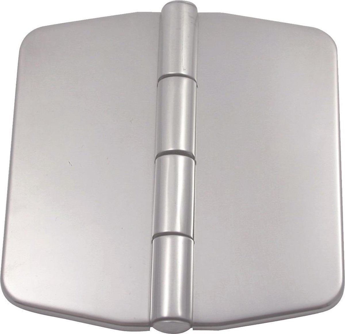 Luikscharnier - 74x75x2 - Rvs 316 - Knoop boven