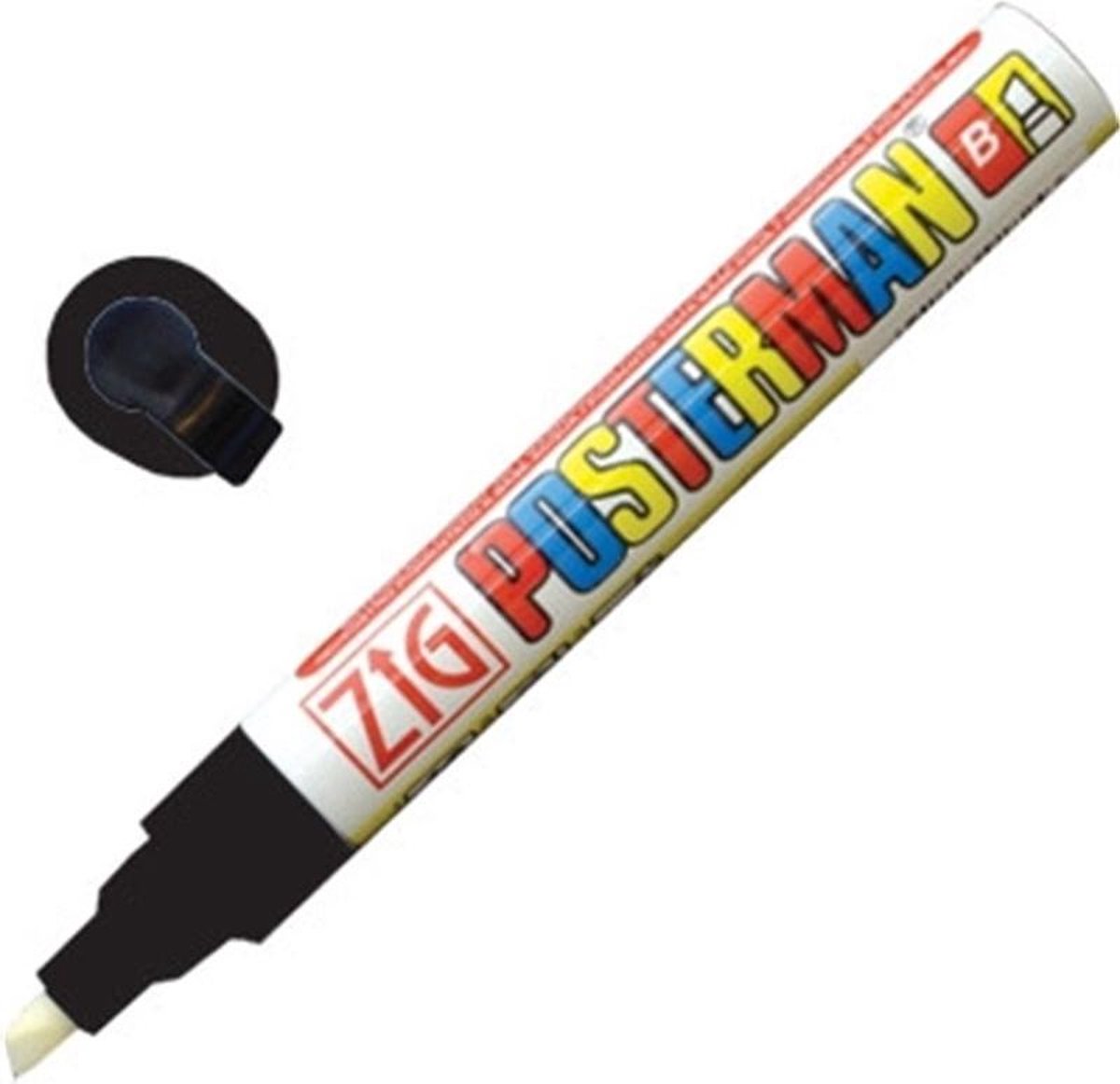 Zig Posterman PMA-50 krijtmarker zwart