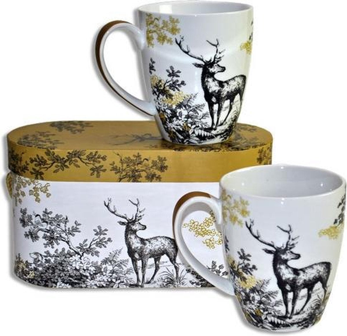 DSM Bekers Set 2 bekers Holiday Toile
