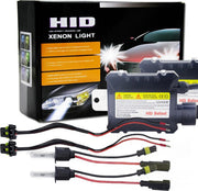 55W 3200LM H3 6000K HID-lampen Xenon-lichtconversiekit met High Intensity Discharge aluminium ballast