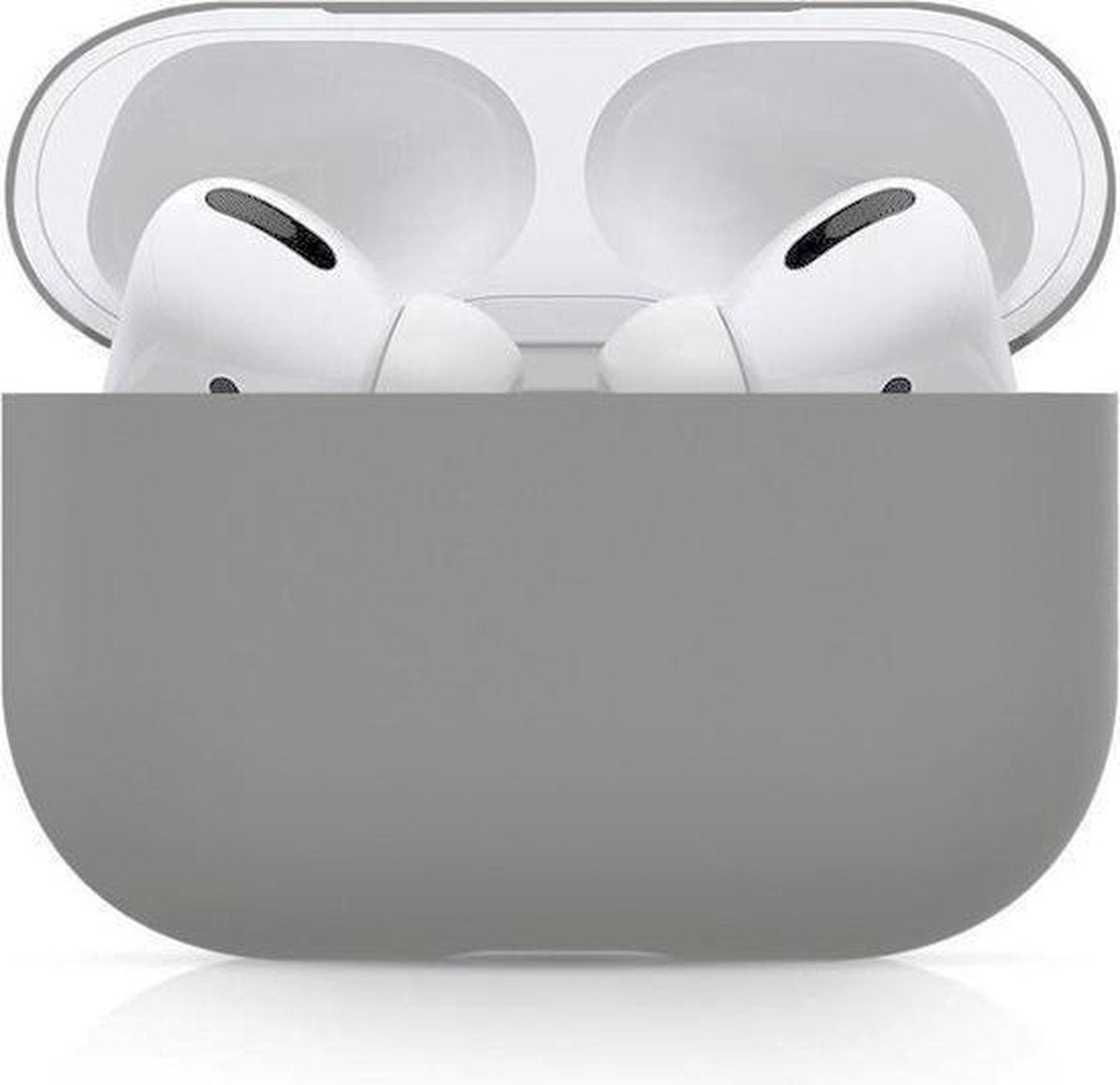 Bee's - Airpods Pro Hoesje Hard Case - Grijs - Airpods Pro Case - Airpods Pro