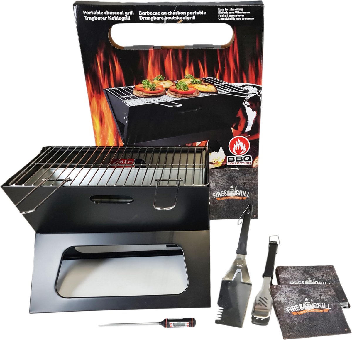 Cadeaupakket 8 - BBQ Time - Met tafelmodel BBQ