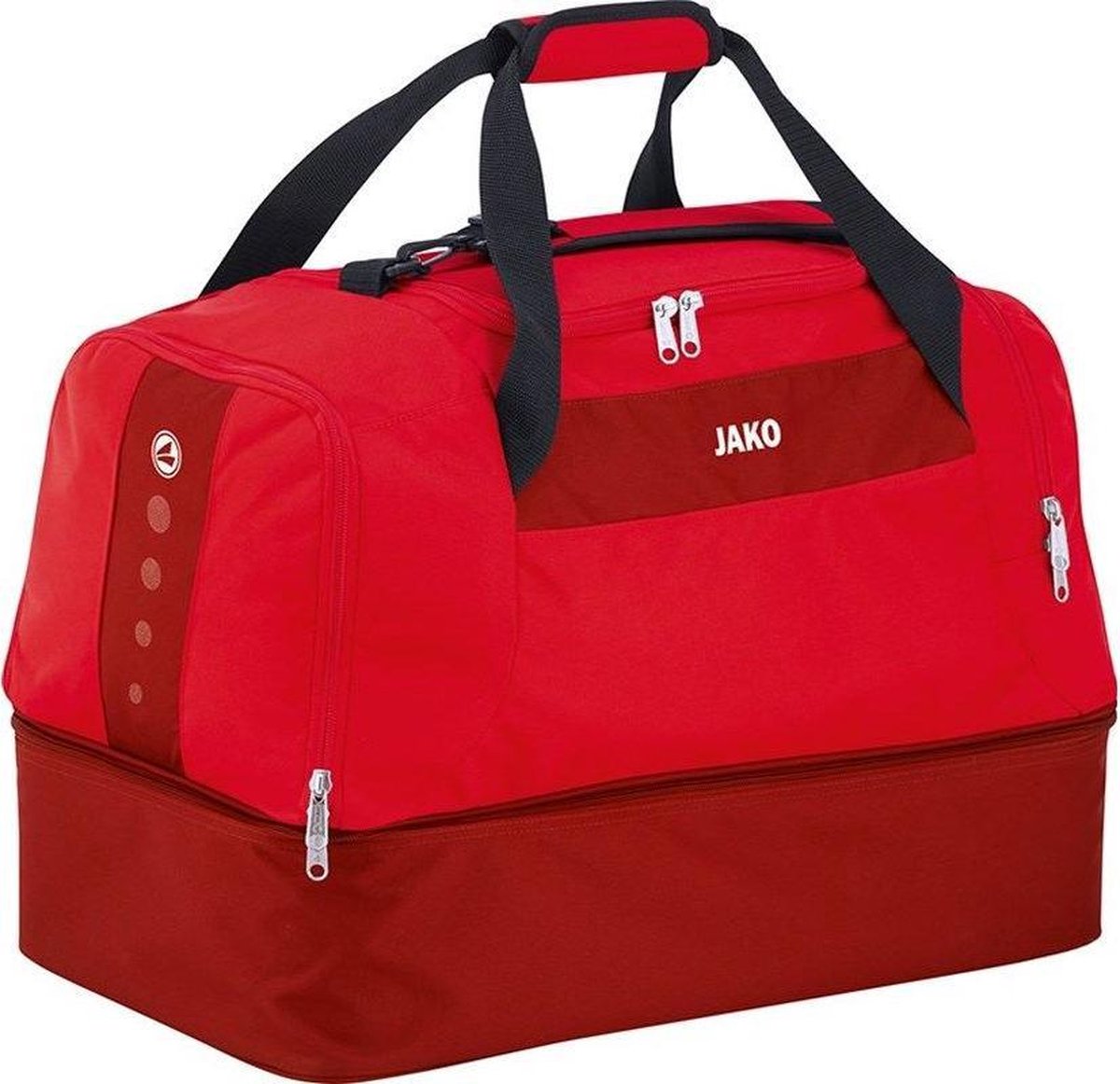 Jako Striker (Bambini) Sporttas Met Bodemvak - Rood | Maat: BAMBINI