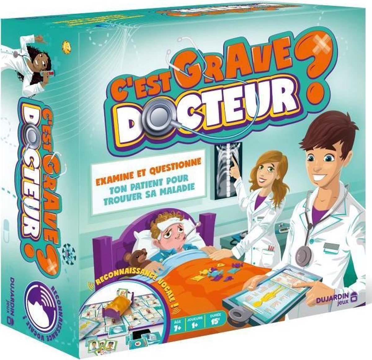 DUJARDIN - IS HET ERNSTIGE ARTS? - bordspel