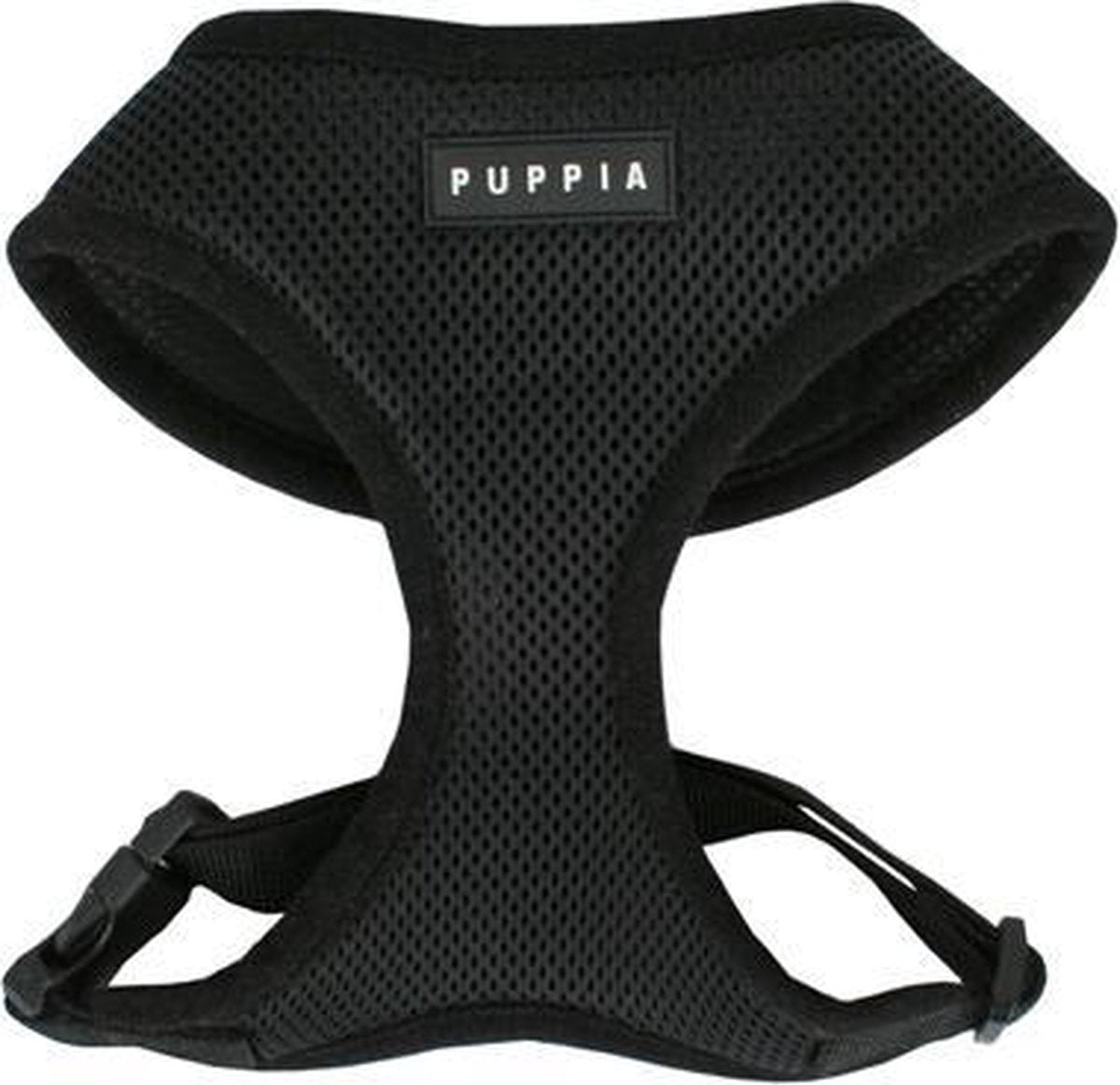 Puppia Hondentuig - XS - borstomvang 25-36 cm - Zwart