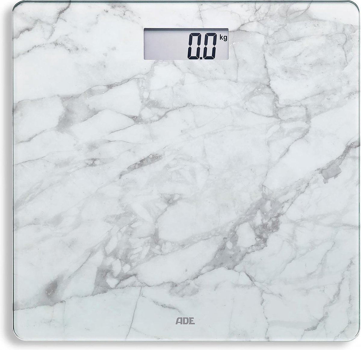 ADE Personenweegschaal Aurora Marble - wit