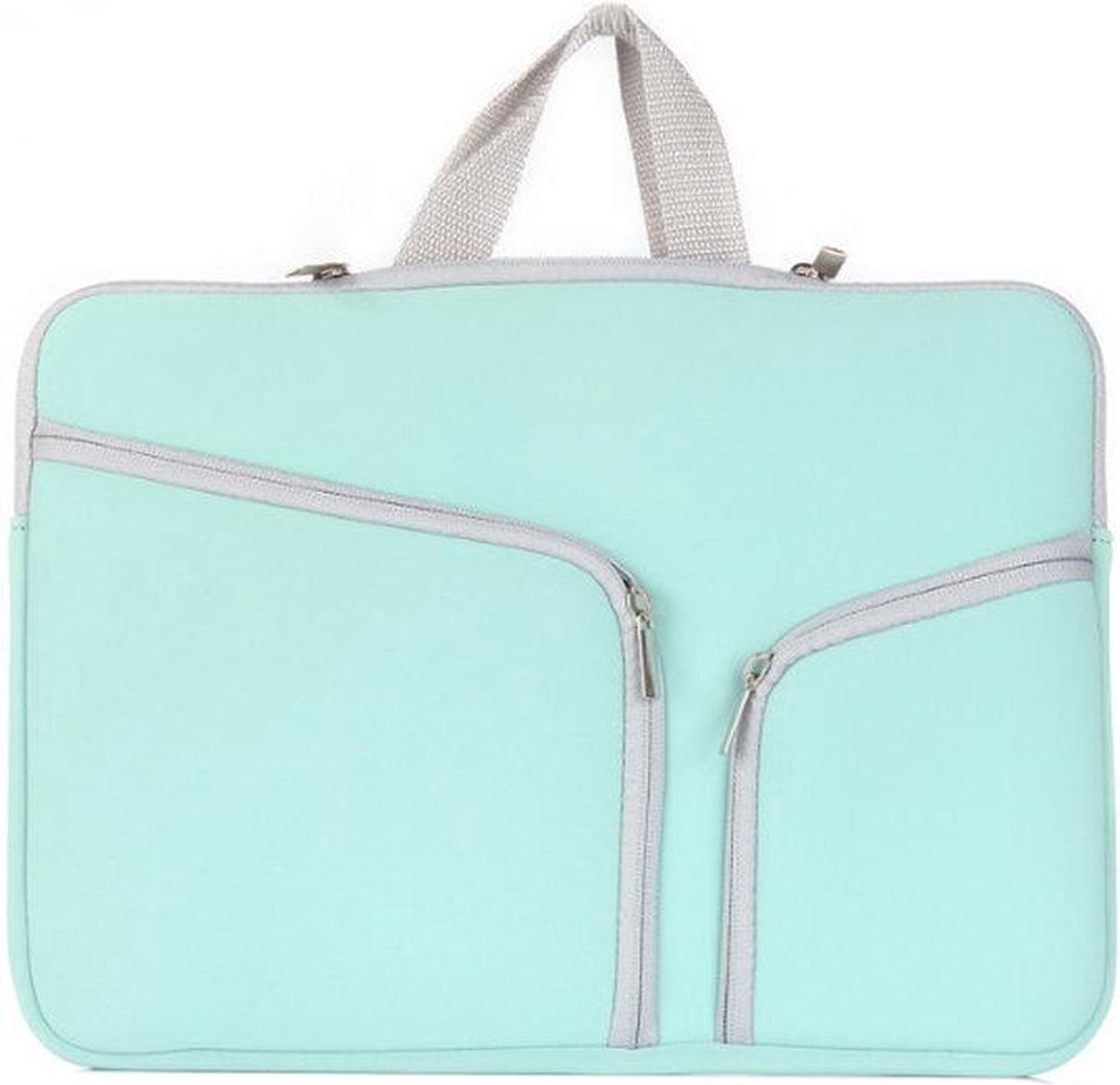 Mobigear Neopreen Laptoptas Turquoise voor Macbook Air 11 inch