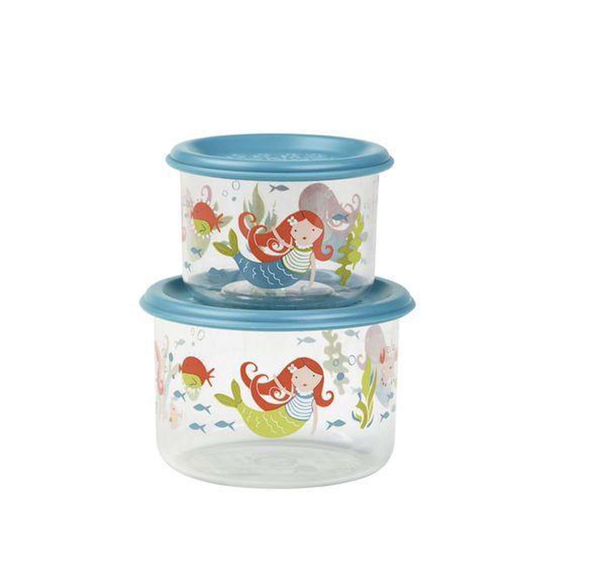 Sugarbooger Good Lunch Set van 2 Snackdoosjes Isla The Mermaid