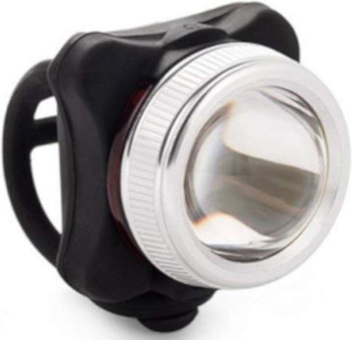 Falkx Voor-/achterlamp El-022af Led Lithium Batterij Zwart