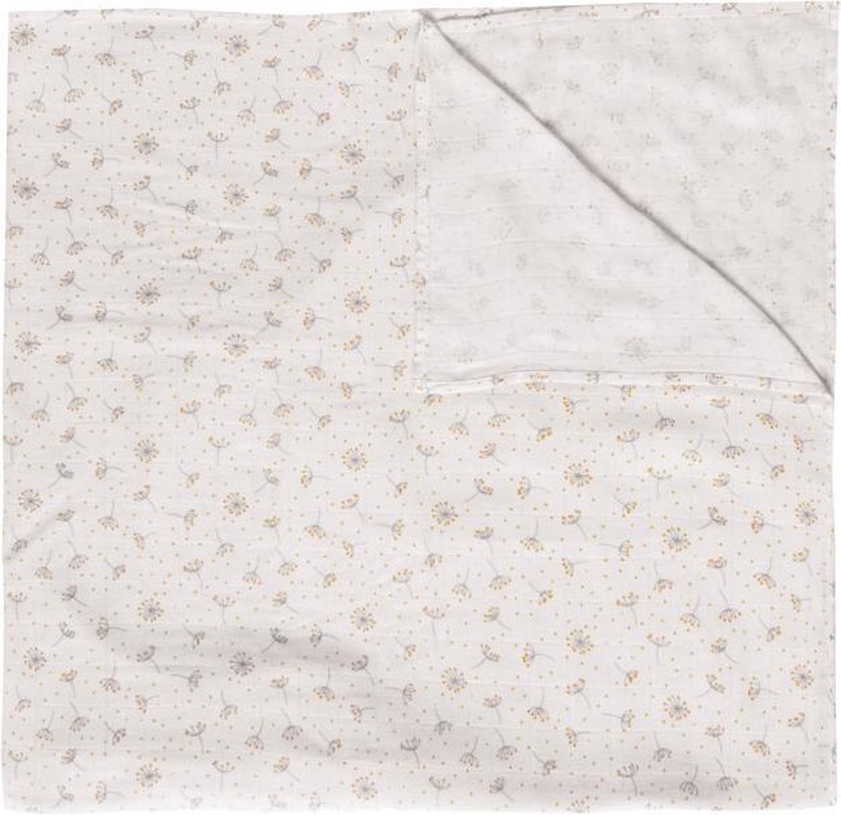 bébé-jou Fabulous Hydrofiel doek 110x110 cm - Wish Grey