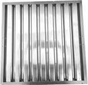 Lamellenfilter 500x400x25mm voor Horeca Afzuigkap
