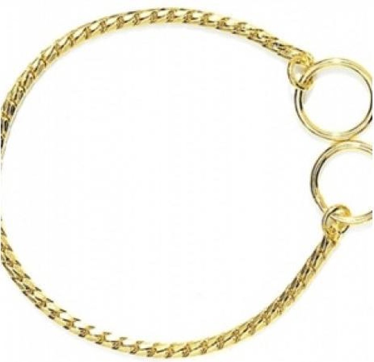 Slangenketting koper Verguld 5.0mm | 70cm