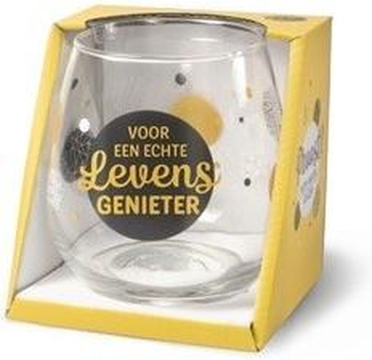 Wijn- waterglas - Voor een echte levensgenieter