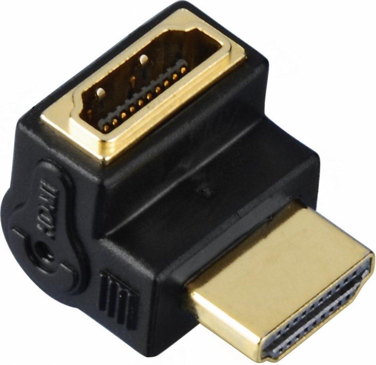 Avinity High-speed HDMI-hoekadapter Stekker - Koppeling Up 90°
