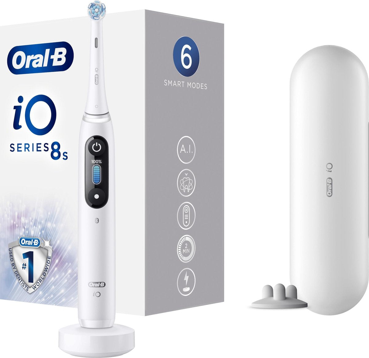 Oral-B iO - 8s - Elektrische Tandenborstel - Wit