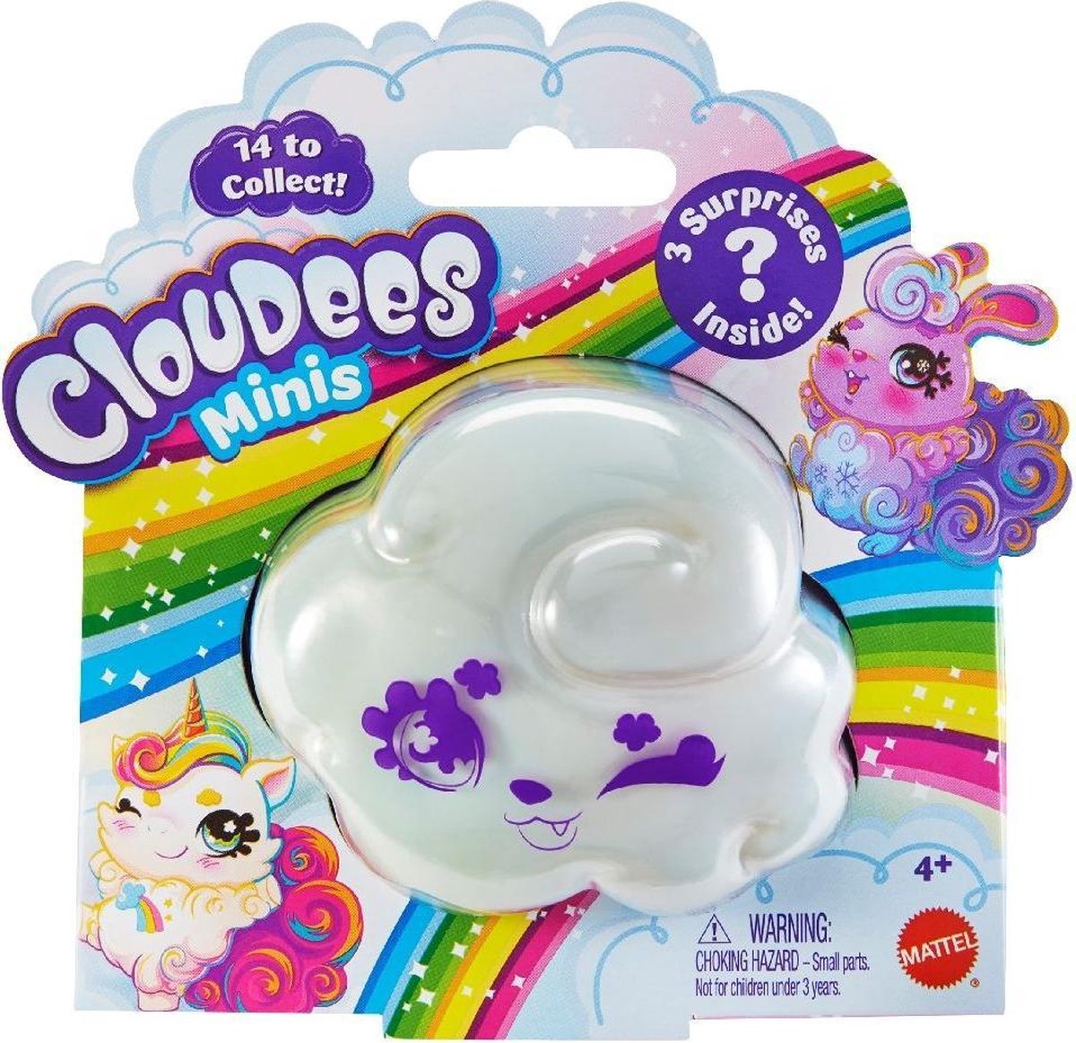 Mattel Speelfiguur Cloudees Small Pet Multicolor