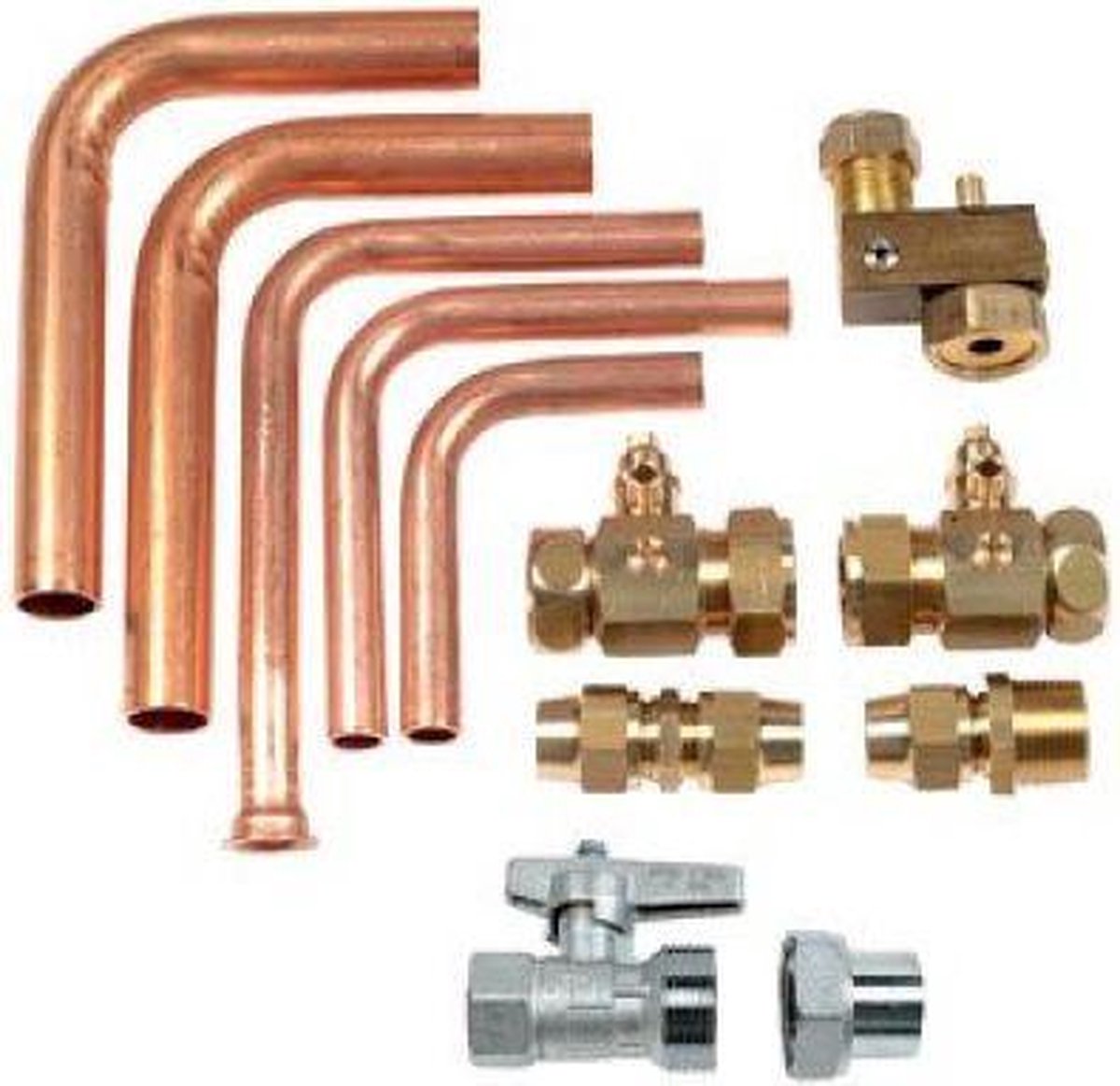 Vaillant montageplaat aansluitset