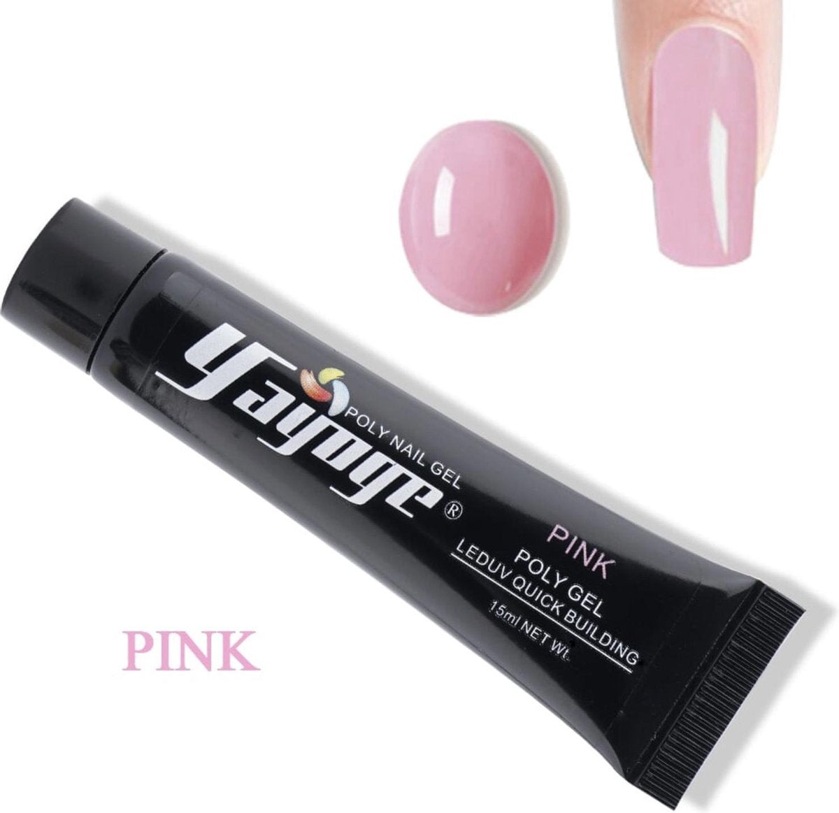 Yayoge polygel pink 15 gram