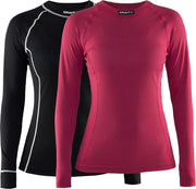 Craft Active 2-Pack Tops Thermoset Dames - Maat S