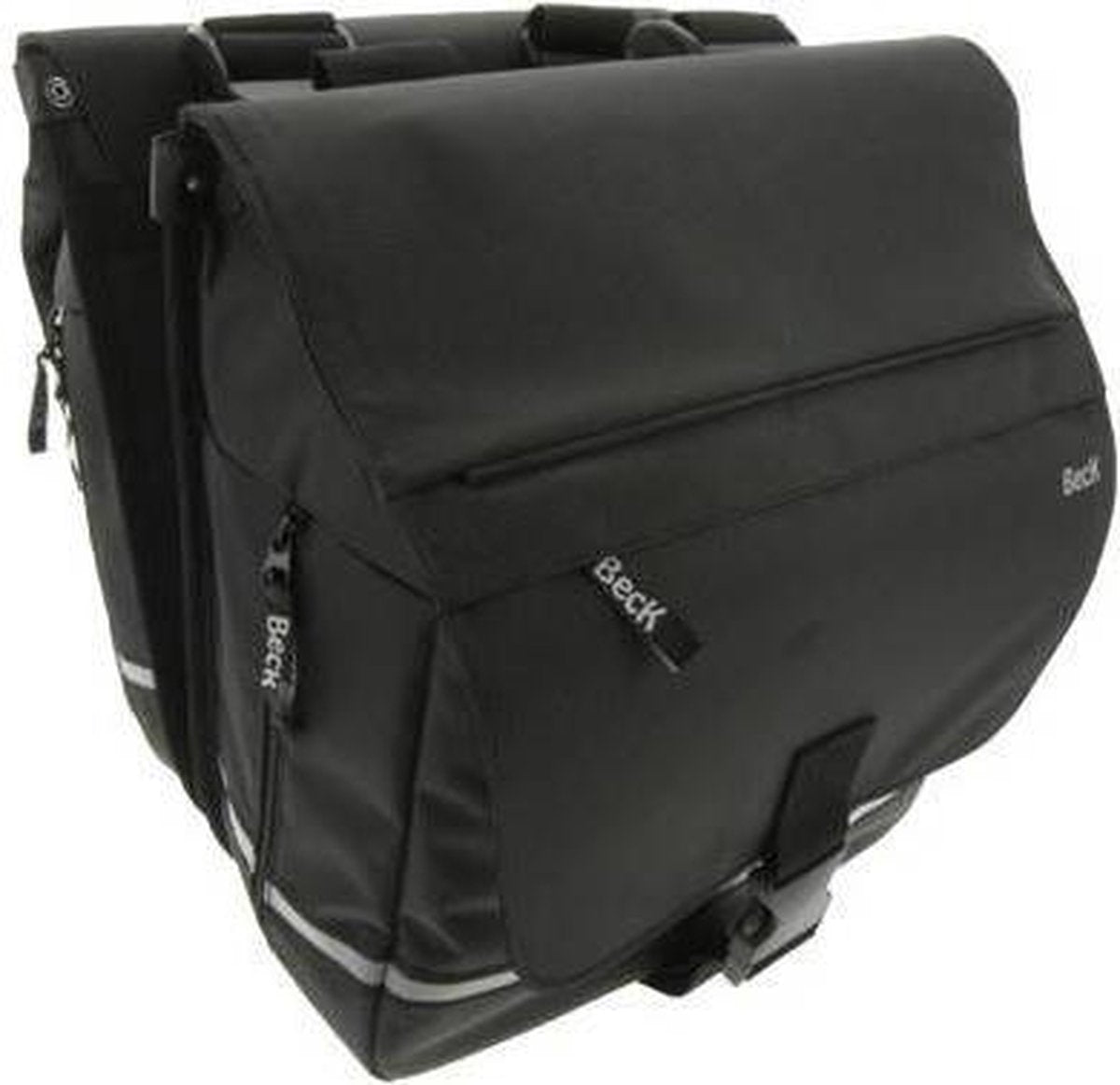 Fietstas Beck Yes Zwart 28 liter dubbele fietstas