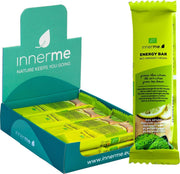 Innerme Energy Bars 'Groen Thee-Citroen' - bio & vegan sportreep - 12 energierepen 40g
