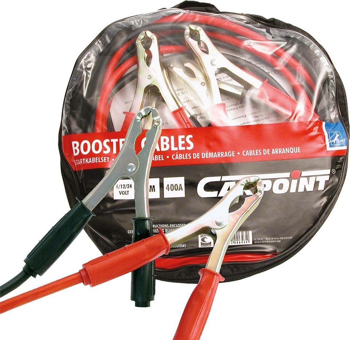 Carpoint Startkabelset 400A Geïsoleerde Handgreep