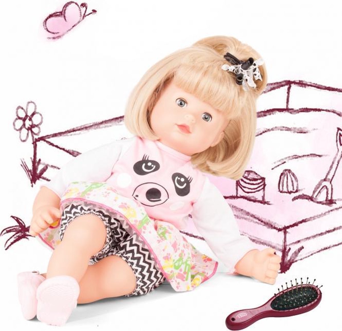 Götz babypop maxy muffin happy panda 42cm