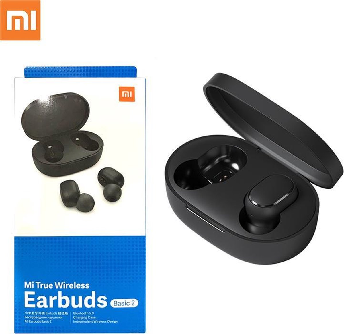 Xiaomi Basic 2 TWS Bluetooth Headphones Xiaomi Mi True Wireless Earbuds Basic 2 - Zwart