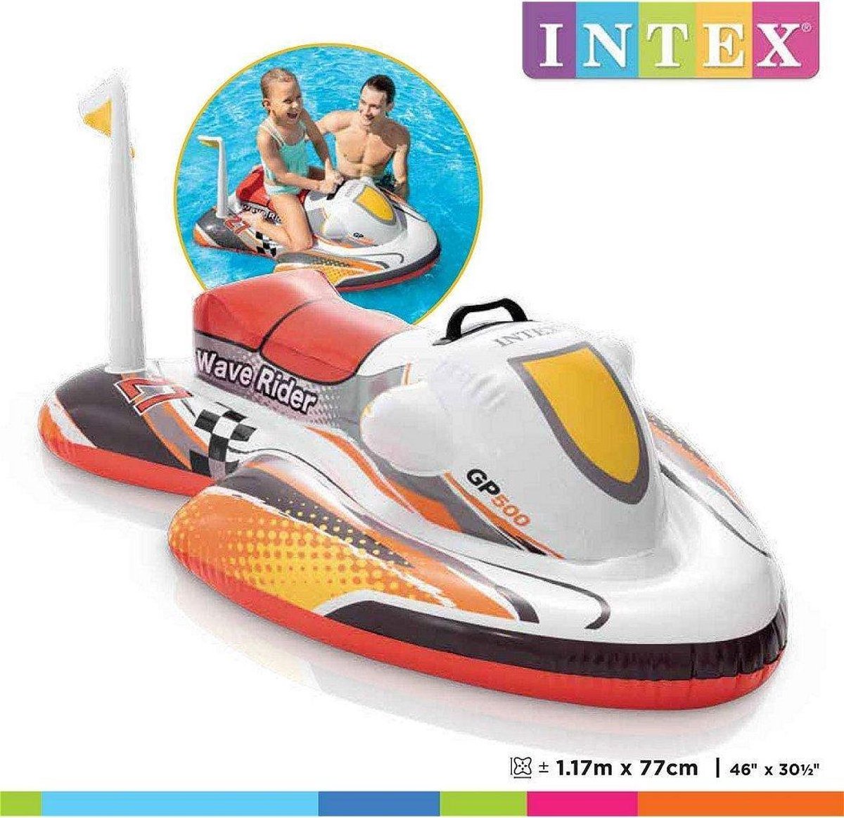 Intex - Opblaasbare waterscooter - Waverider