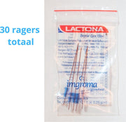Lactona EasyDent Type B 31 - 8mm - Ragers - 6 gripzak x 5 stuks - Met gratis beschermhouder - Voordeelpakket