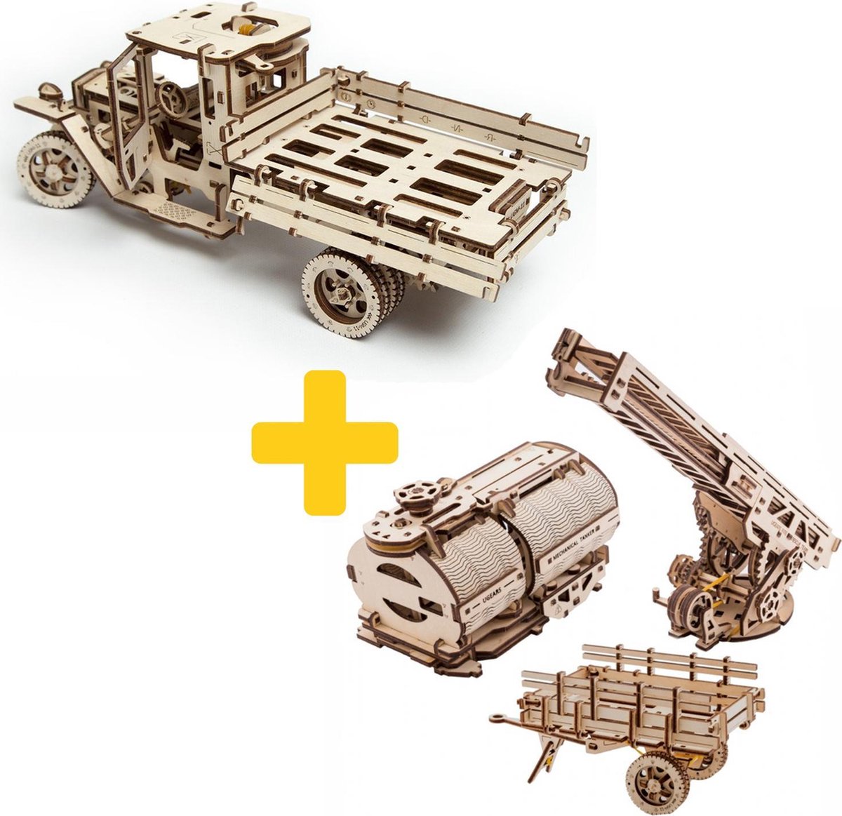 Ugears Modelbouw Voordeelpakket Trucker - Hout