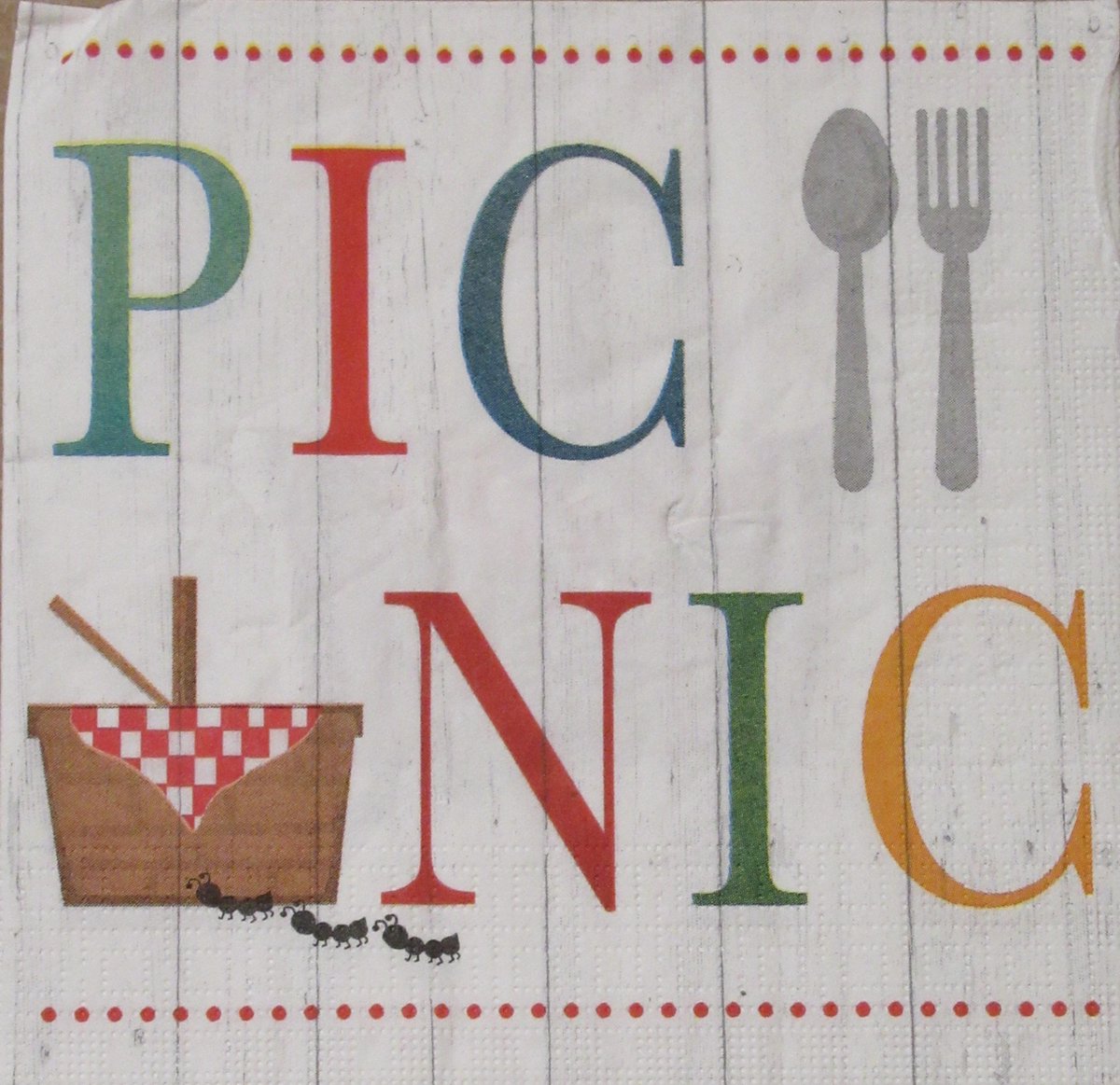 Servetten Summer Picnic 33 x 33 cm