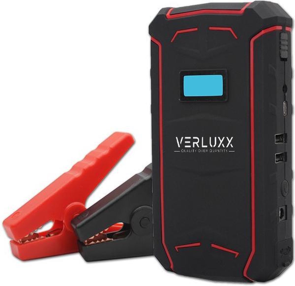 4-in-1 Jumpstarter met Powerbank van VERLUXX© - Elite Quality - Heavy Duty Starthulp voor Auto
