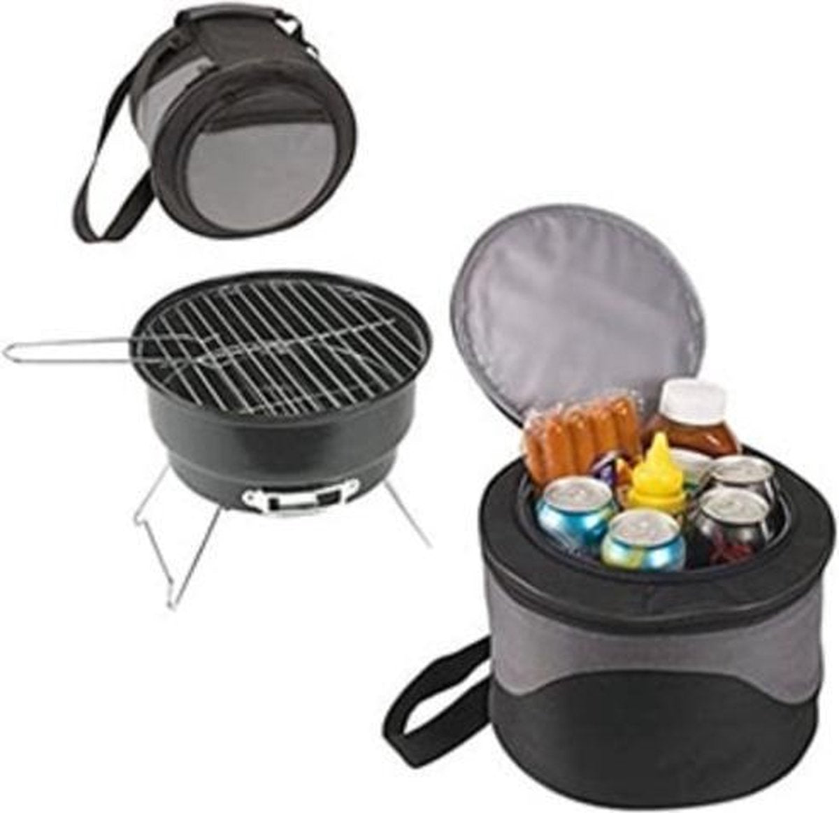 Gelert Portable BBQ (Barbecue) Met Koeltas