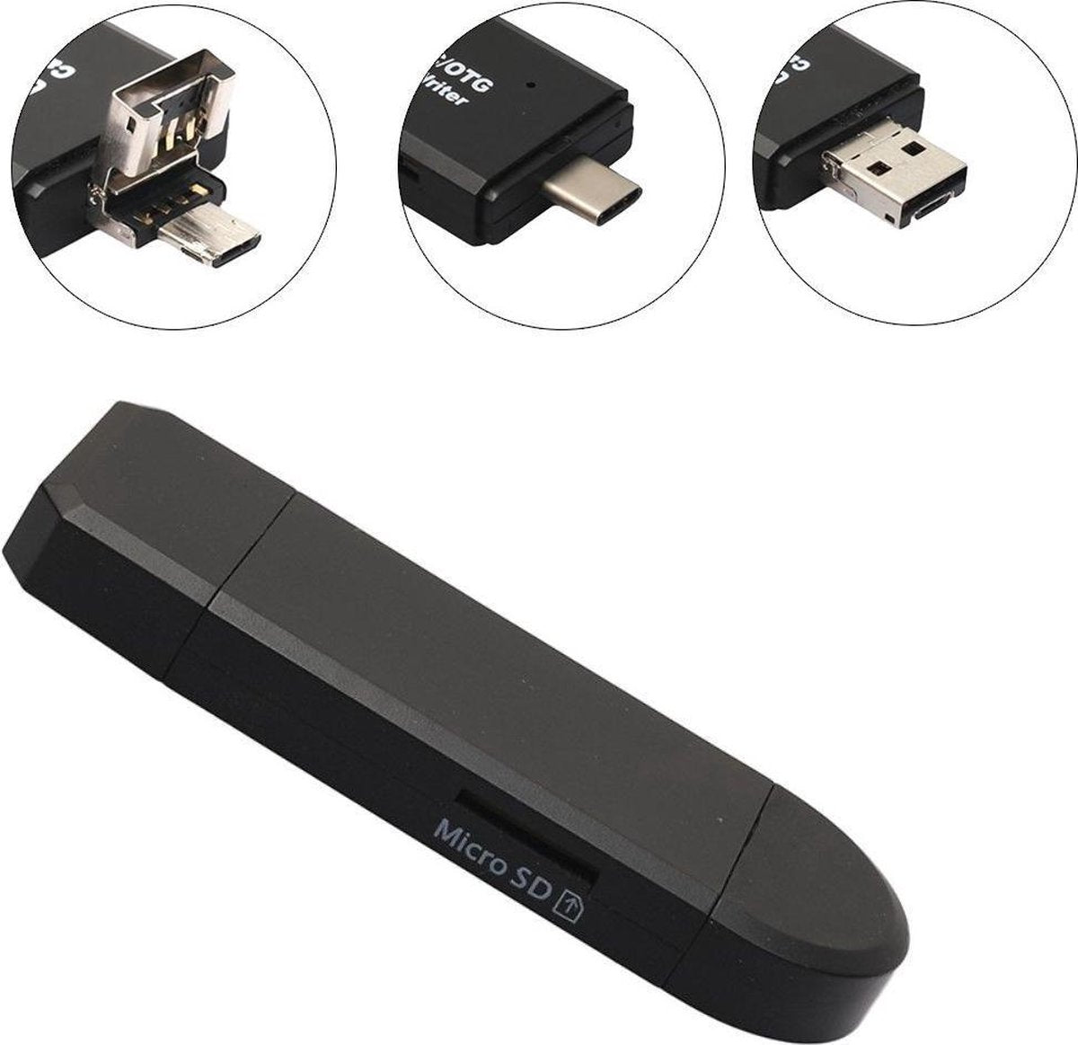 USB multifuntionele kaart lezer Micro SD 