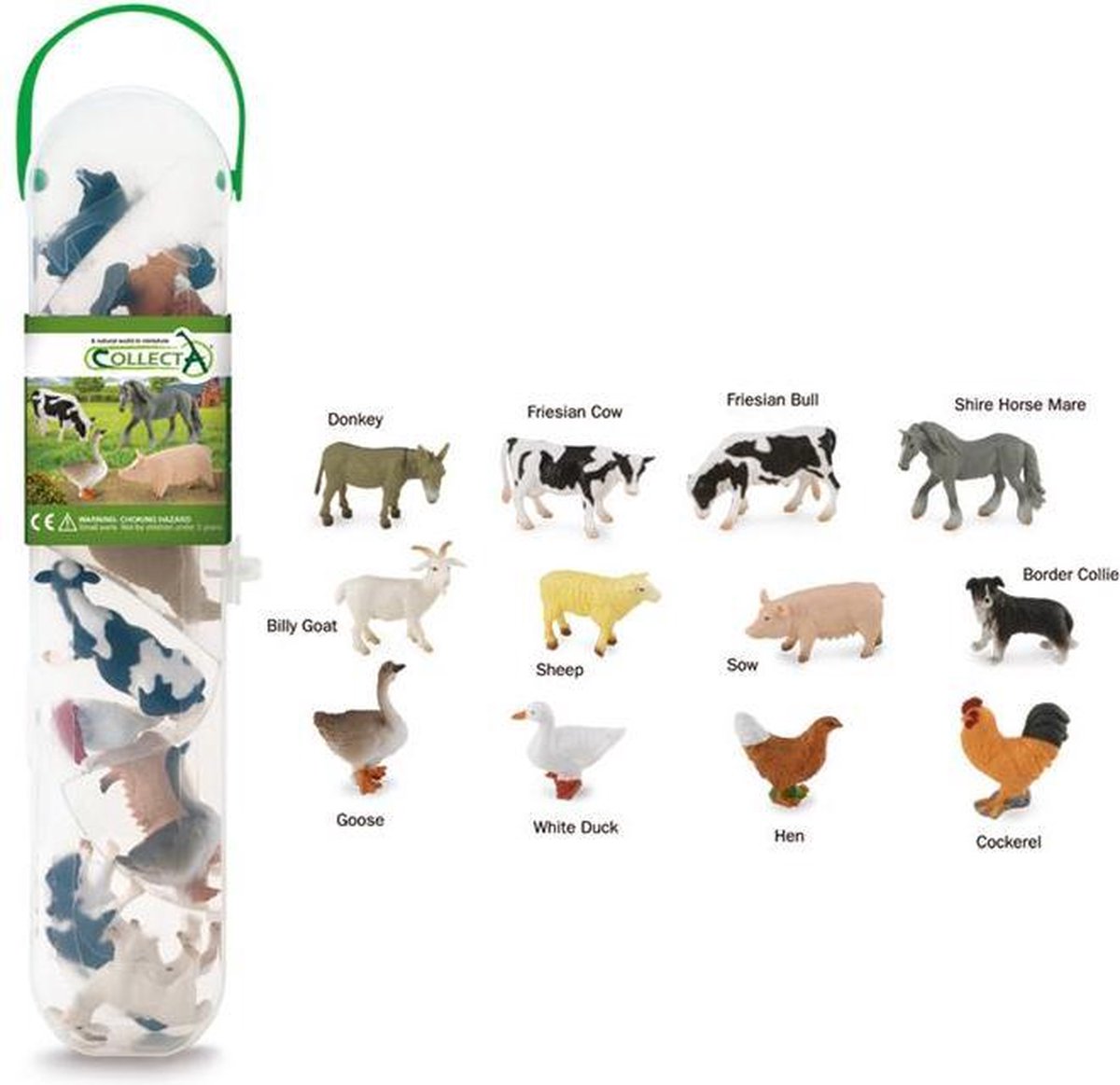 Collecta Boerderijdieren 12-delig