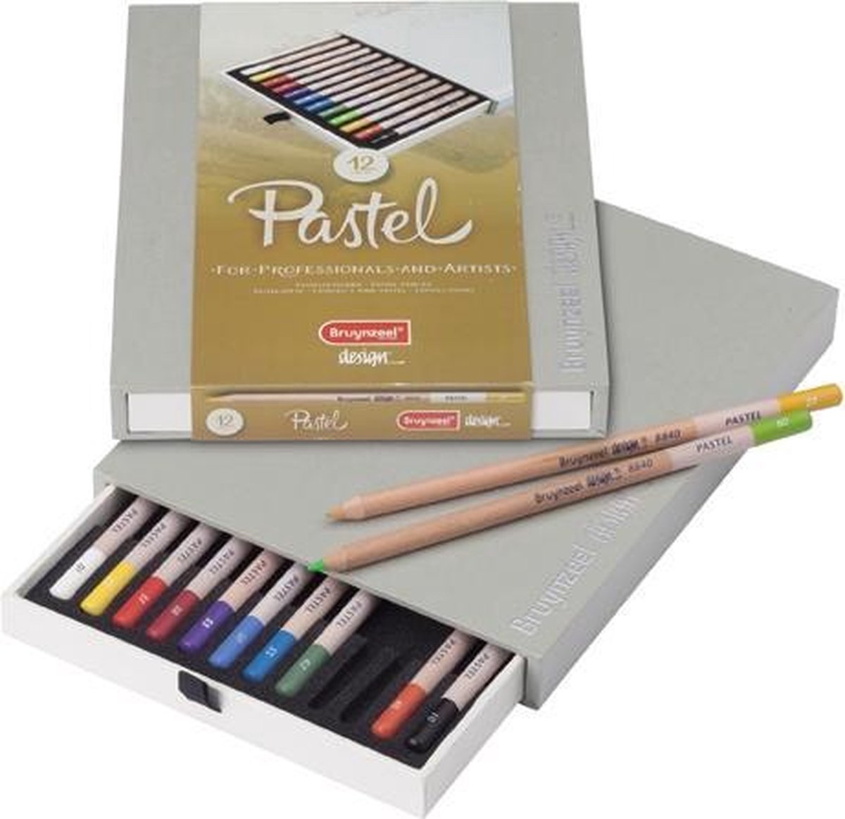 Bruynzeel Design box 12 pastelpotloden