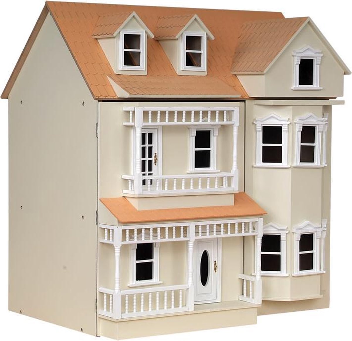 Poppenhuis ‘The Exmouth’ - roomkleurig
