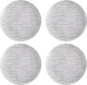 Bord Stripes Ø 20cm - FIKA - set 4 stuks