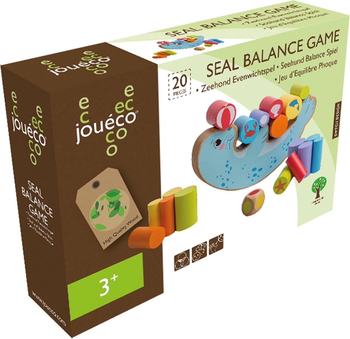Joueco - Zeehond Evenwichtspel