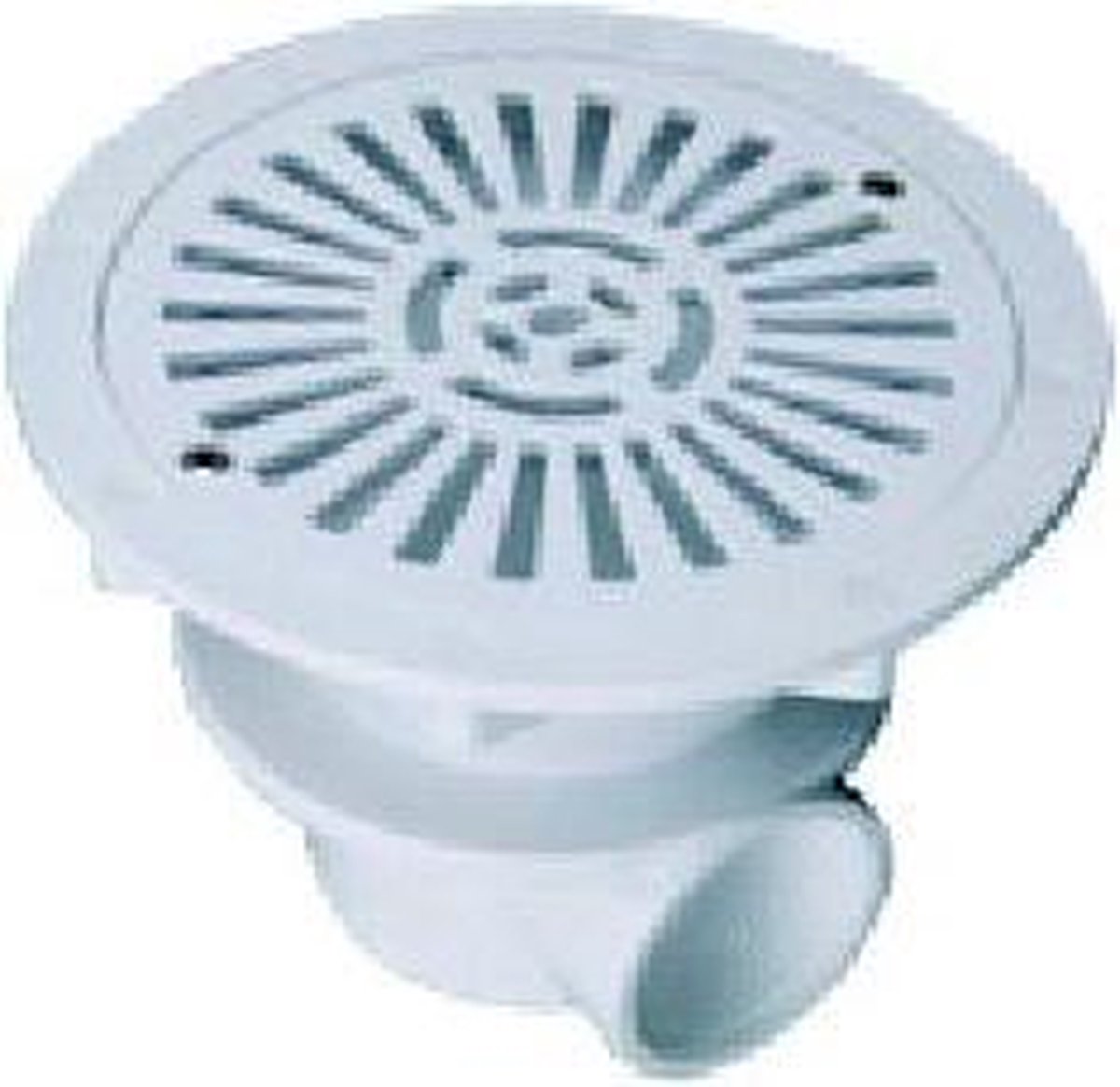 Aquaforte 2" Bodemafvoer voor foliebaden