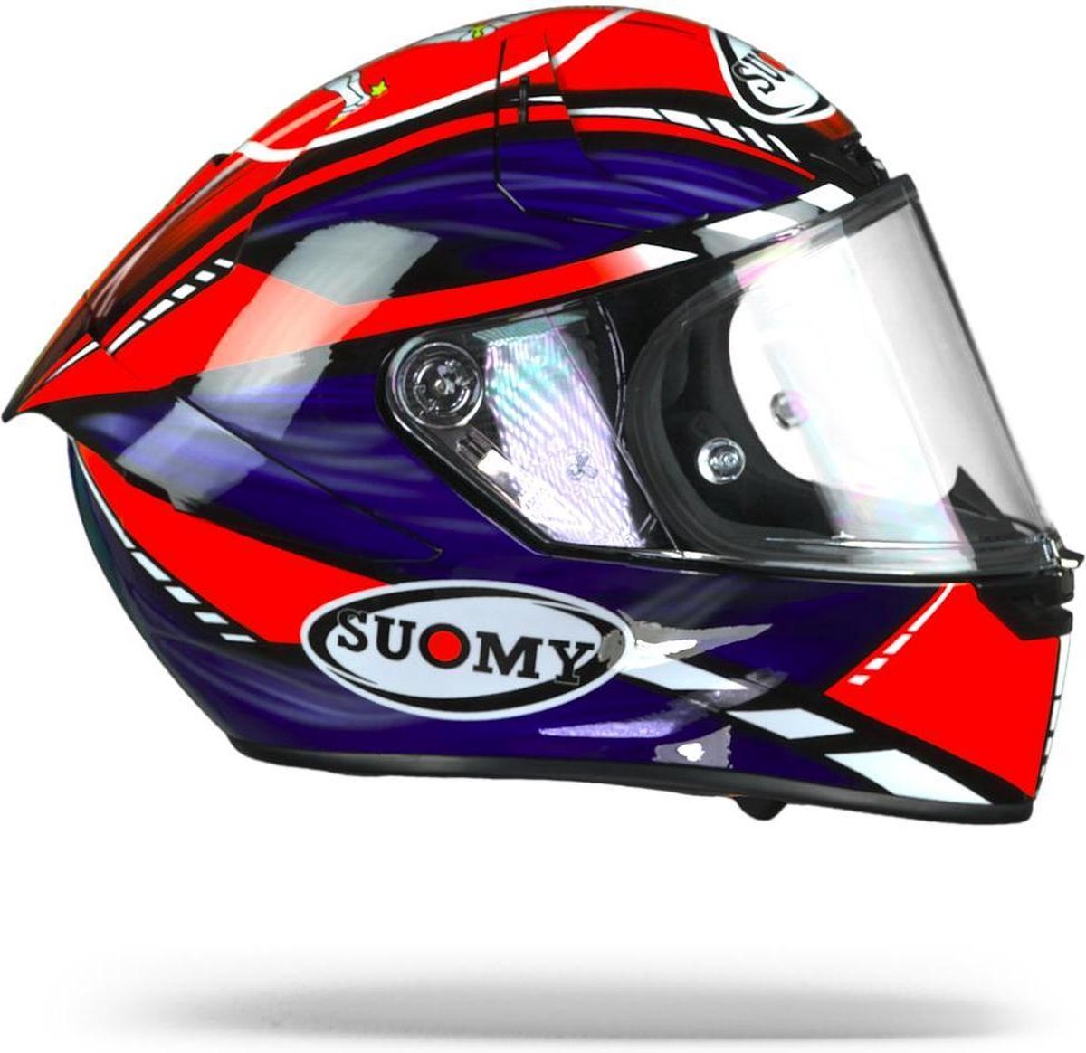 Suomy SR-GP On Board Blue Red Full Face Helmet L