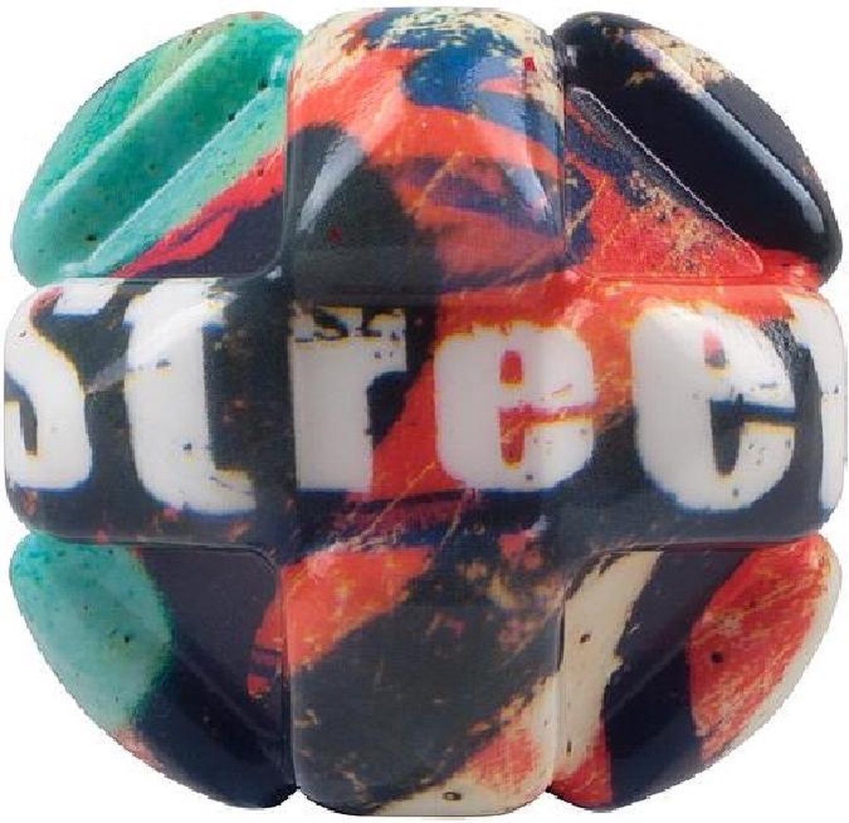 Waboba Straatvoetbal Bouncing 57 Mm Polyurethaan Oranje/groen