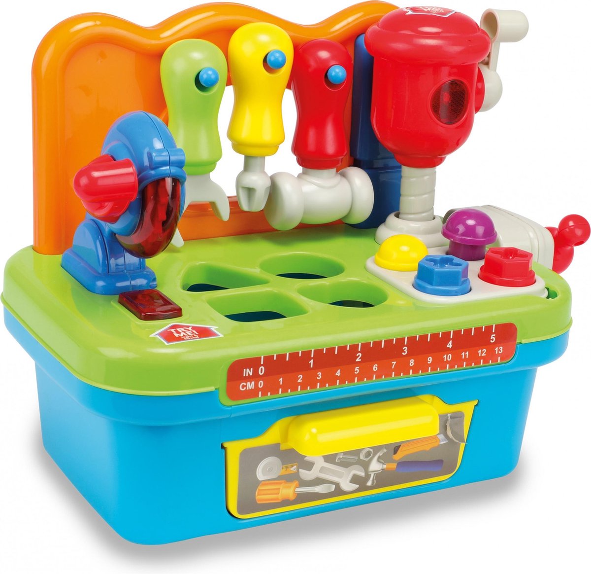 Toi-toys Werkbank Little Stars Junior 20 Cm 9-delig