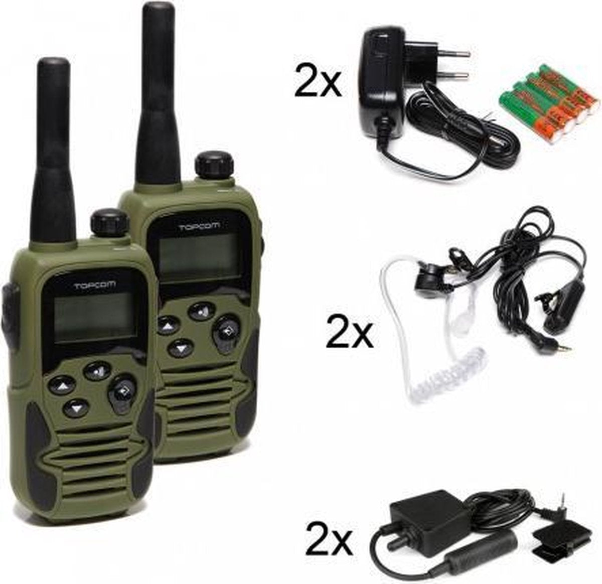 SET TOPCOM + 2 TOPCOM Z122 PTT