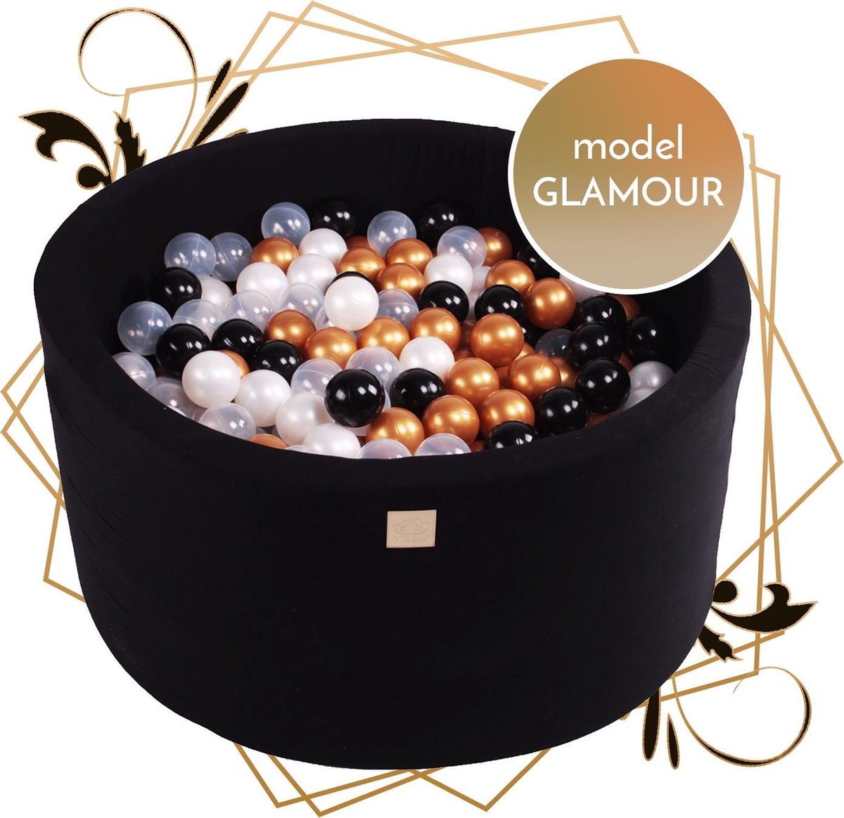 ballenbak XL SET Glamour 90x40 - incl. 250 ballen